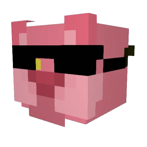 epicfert Minecraft avatar head, 3D render