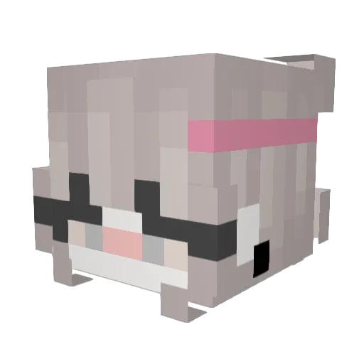 epicfromg Minecraft avatar head, 3D render