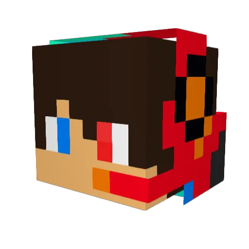 epicgriffin10 Minecraft avatar head, 3D render