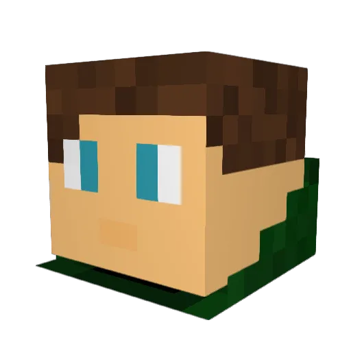 epicguy32 Minecraft avatar head, 3D render