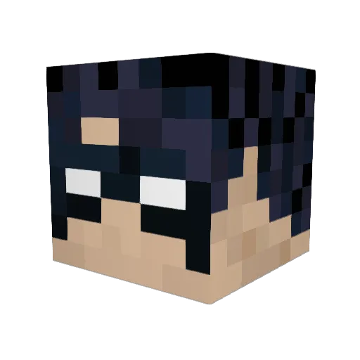 epicjacob108 Minecraft avatar head, 3D render