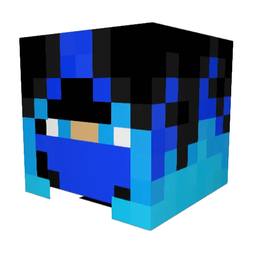 epicjames3000 Minecraft avatar head, 3D render