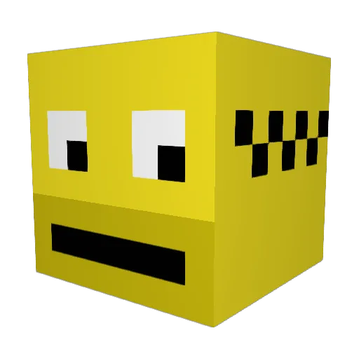 epickdw Minecraft avatar head, 3D render