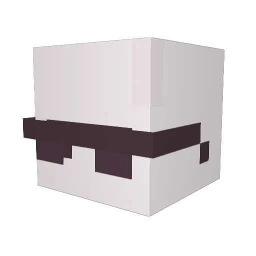 epicliss Minecraft avatar head, 3D render