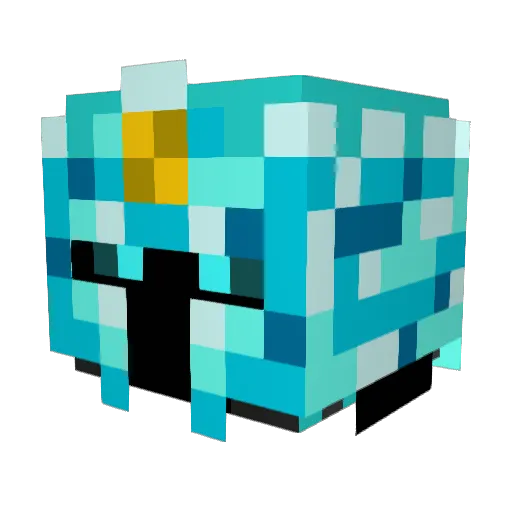 epicman2014 Minecraft avatar head, 3D render