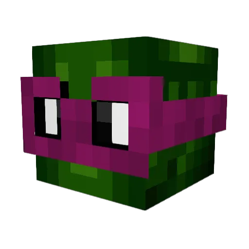epico24 Minecraft avatar head, 3D render