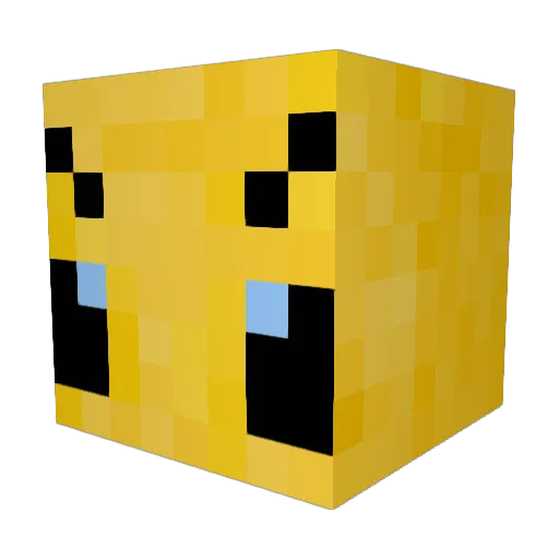 epicpenguin129 Minecraft avatar head, 3D render