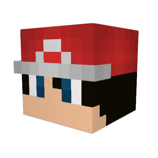 epicplayer92 Minecraft avatar head, 3D render
