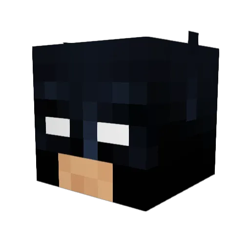 epicshockwave Minecraft avatar head, 3D render