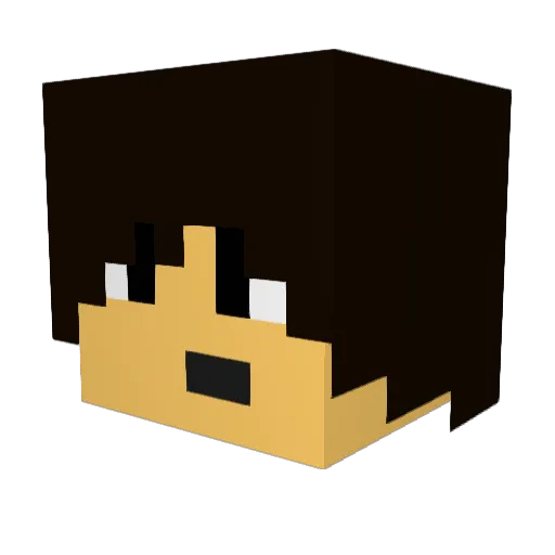 epicthunder005 Minecraft avatar head, 3D render