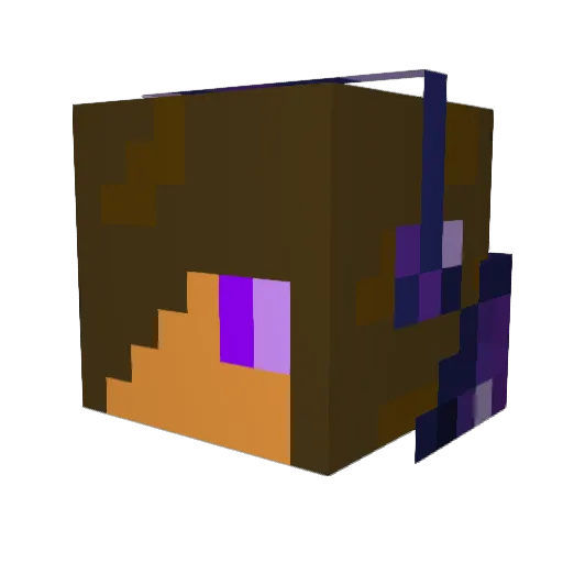 epik_gy Minecraft avatar head, 3D render