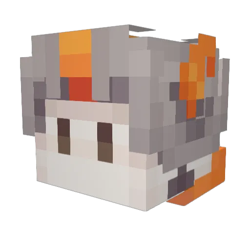 epikmann Minecraft avatar head, 3D render