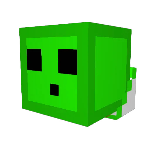 eplante Minecraft avatar head, 3D render