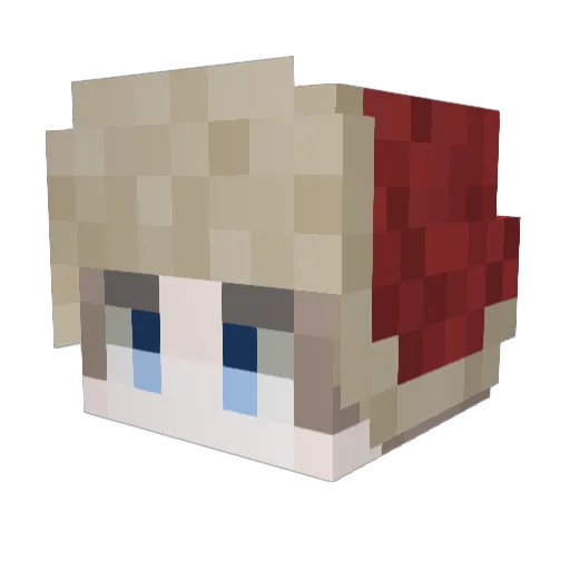 eps1lon_3 Minecraft avatar head, 3D render