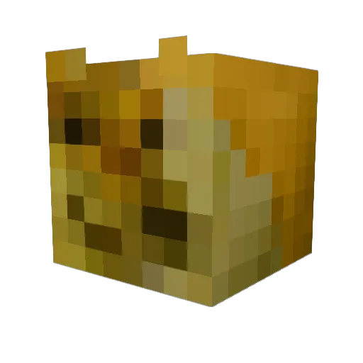 epvz Minecraft avatar head, 3D render