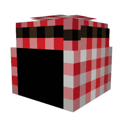 eqhr Minecraft avatar head, 3D render