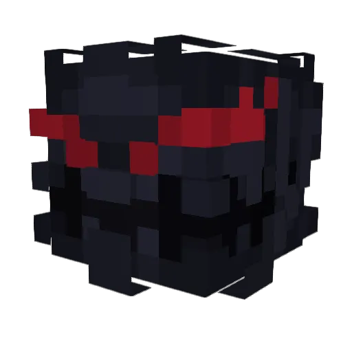equinox_52 Minecraft avatar head, 3D render