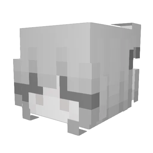 erallo Minecraft avatar head, 3D render