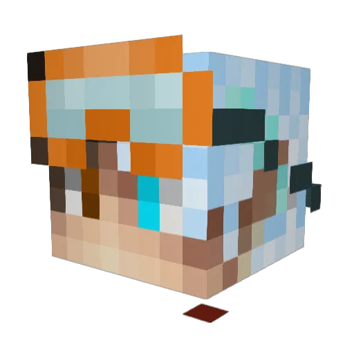 eramoria Minecraft avatar head, 3D render