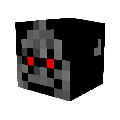 erapetre Minecraft avatar head, 3D render