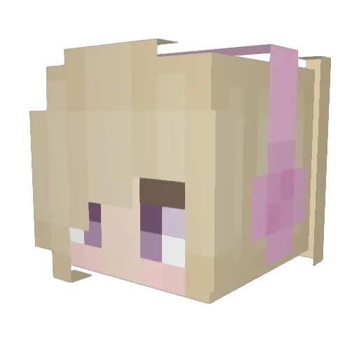 erayaz Minecraft avatar head, 3D render