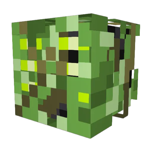 erdbeere_die_app Minecraft avatar head, 3D render