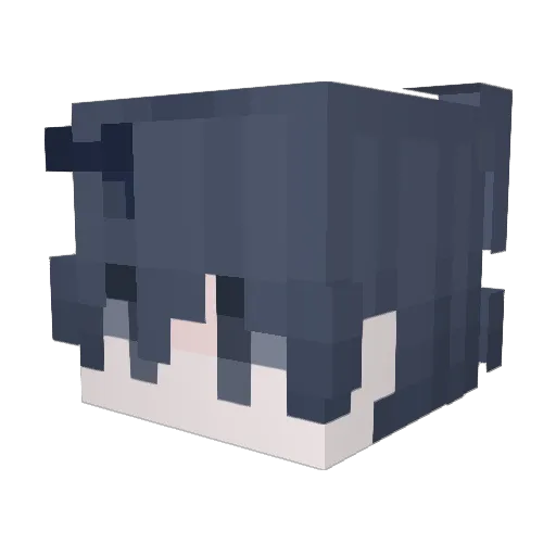 erdmaennch3n_ Minecraft avatar head, 3D render