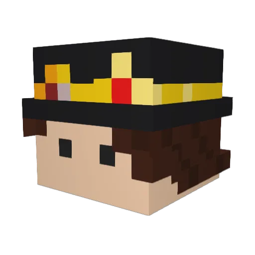 erdmmic26 Minecraft avatar head, 3D render