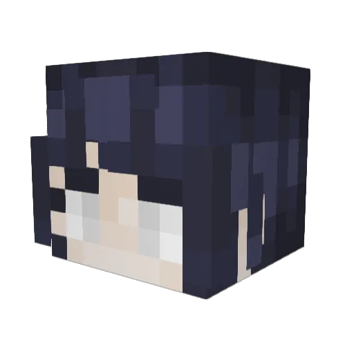 ereez Minecraft avatar head, 3D render