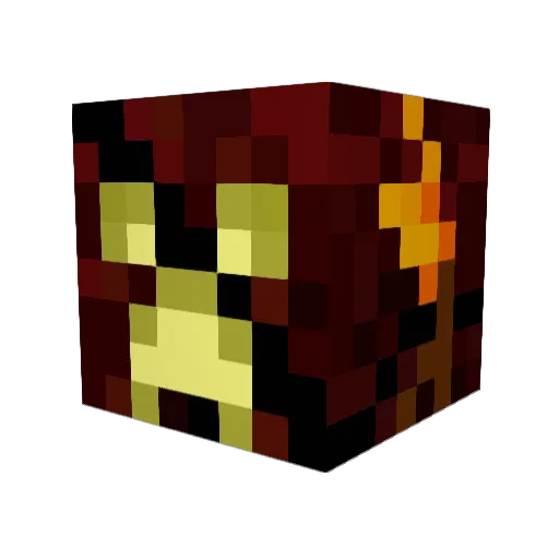 eren900 Minecraft avatar head, 3D render