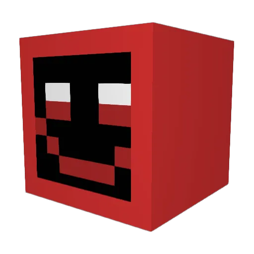 erenartvin Minecraft avatar head, 3D render