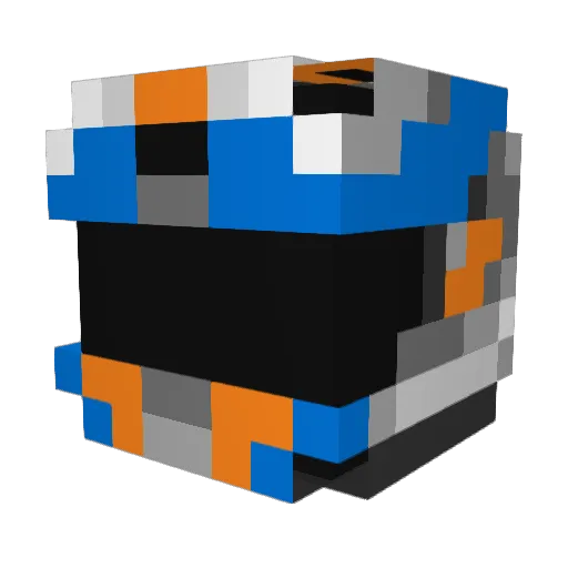 erenmedya Minecraft avatar head, 3D render