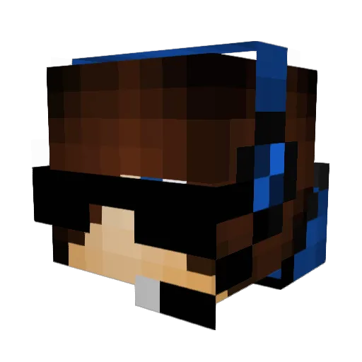 erennplayMC Minecraft avatar head, 3D render