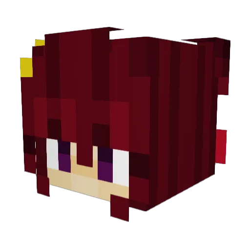 Minecraft-Avatar von erfanorom: Kopf als 3D-Render
