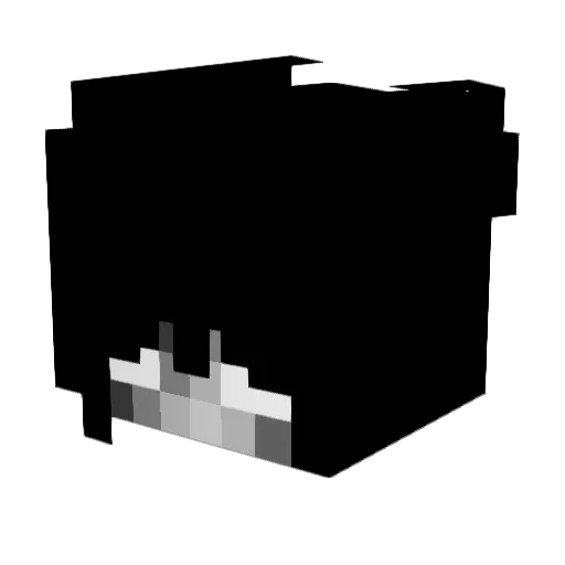erfriere Minecraft avatar head, 3D render