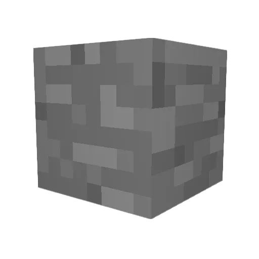 ericjsmith Minecraft avatar head, 3D render