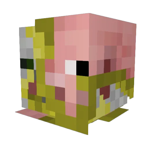 ericlegomeer Minecraft avatar head, 3D render