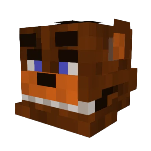 erico9_ Minecraft avatar head, 3D render
