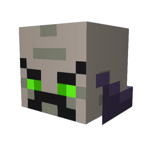 ericray74 Minecraft avatar head, 3D render