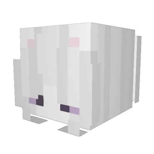 erifofinholol Minecraft avatar head, 3D render