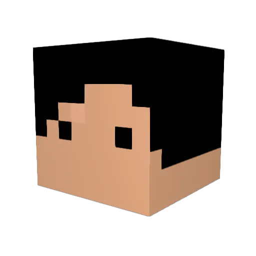erikmark999 Minecraft avatar head, 3D render