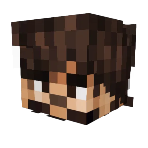 erikskills Minecraft avatar head, 3D render