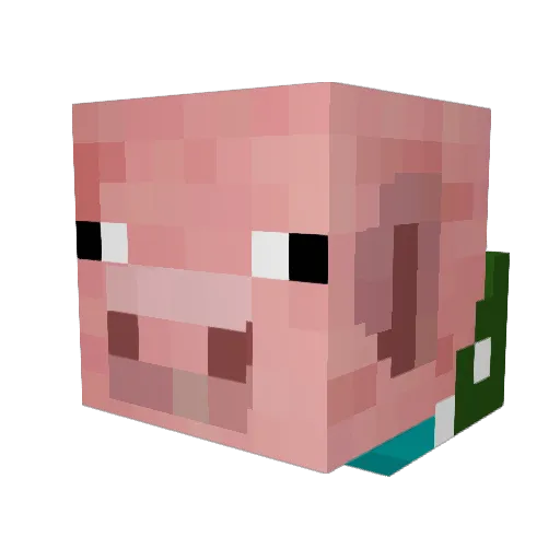 erikssonio Minecraft avatar head, 3D render