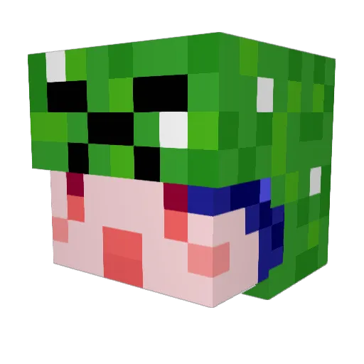 erin0416 Minecraft avatar head, 3D render
