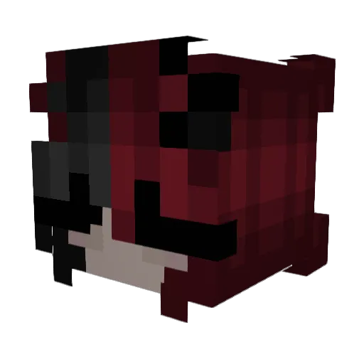 erin2424 Minecraft avatar head, 3D render