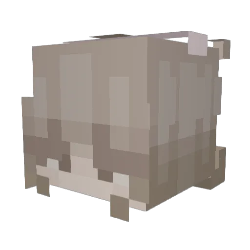 erincelia Minecraft avatar head, 3D render