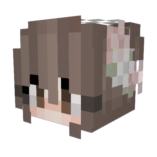 eriog78 Minecraft avatar head, 3D render