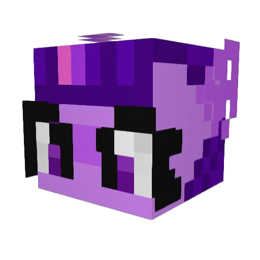 eriplane Minecraft avatar head, 3D render