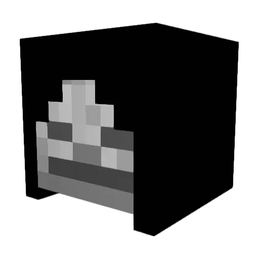 eririririon Minecraft avatar head, 3D render