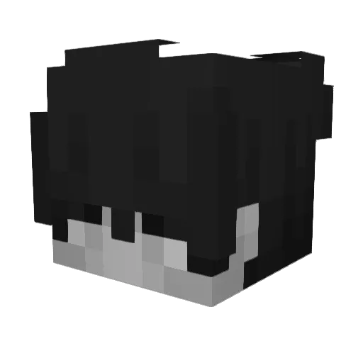 eriseris Minecraft avatar head, 3D render